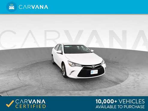 2016 Toyota Camry SE Sedan 4D sedan WHITE - FINANCE ONLINE for sale in Atlanta, GA