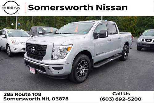 2020 Nissan Titan SV Crew Cab 4WD for sale in Somersworth , NH
