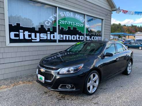 2015 CHEVROLET MALIBU LTZ TURBO! LOADED! CLEAN! ONLY 102K! - cars &... for sale in maine, ME