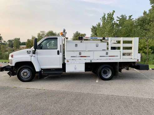 2007 Chevrolet Kodiak c4500 Diesel Dually Utility Bed W/Crane 190k -... for sale in Akron, OH