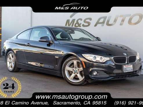 2014 BMW 4 Series 428i coupe Black - - by dealer for sale in Sacramento , CA