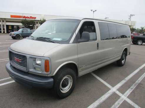 2001 Chevy GMC Express 3500 15 pass 1 gov owner 50, 000 miles - cars for sale in San Diego, CA