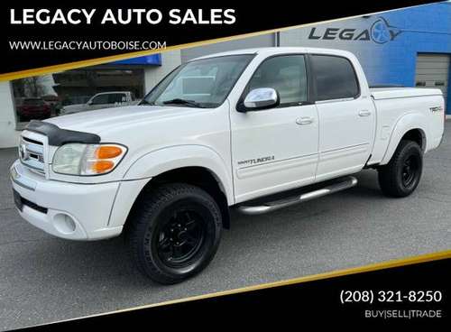 2004 TOYOTA TUNDRA SR5 DOUBLE-CAB 4 7L V8 4X4 - - by for sale in Boise, ID