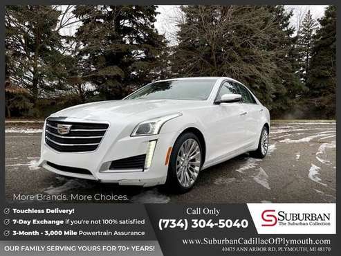 509/mo - 2016 Cadillac CTS 2 0L 2 0 L 2 0-L Turbo Luxury AWD - cars for sale in Plymouth, MI
