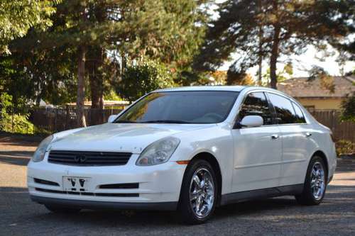 2003 Infinity G35 Sedan, Leather, Navigation System, Automatic, Clean! for sale in Tacoma, WA