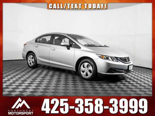 *WE DELIVER* 2014 *Honda Civic* LX FWD - cars & trucks - by dealer -... for sale in Lynnwood, WA