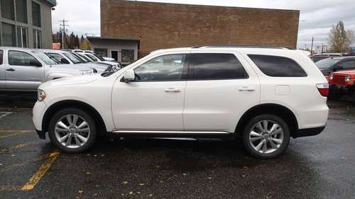 2012 Dodge Durango Crew V6 AWD Leather PwrOpts Leather One Owner for sale in Anchorage, AK