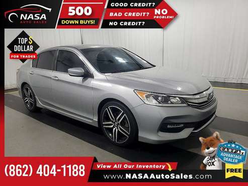 2017 Honda Accord Sport - - by dealer - vehicle for sale in Passaic, NJ