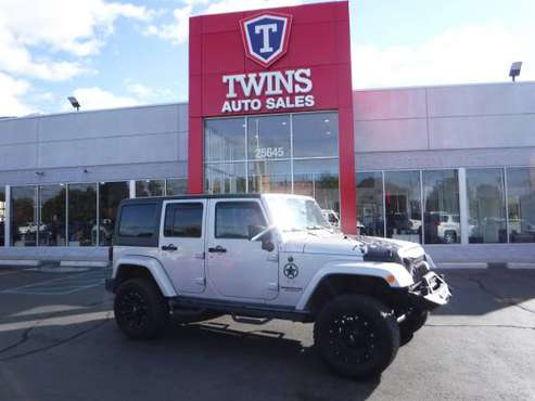 2011 JEEP WRANGLER UNLIMITED SAHARA**SUPER CLEAN**MUST SEE**FINANCING for sale in redford, MI
