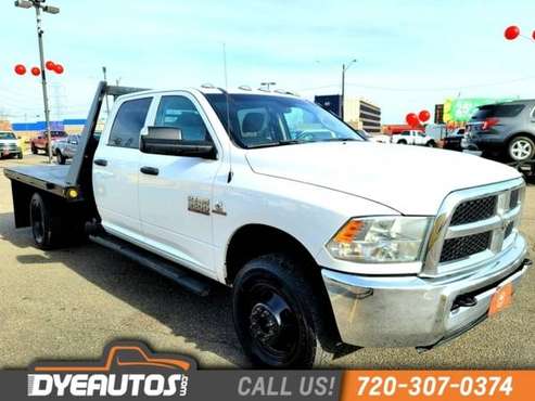 2018 Ram 3500 Chassis Cab Tradesman Cummins diesel 4x4 9 flatbed for sale in Wheat Ridge, CO