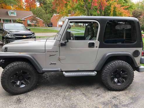 2002 Jeep Wrangler - cars & trucks - by owner - vehicle automotive... for sale in Toledo, OH