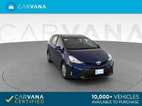 2017 Toyota Prius v Four Wagon 4D wagon Blue - FINANCE ONLINE for sale in Atlanta, MD