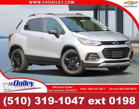 2021 Chevrolet Trax SUV LT - Chevrolet Silver Ice Metallic - cars for sale in San Leandro, CA