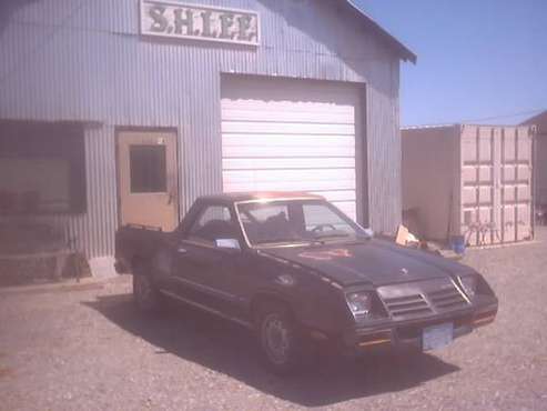 Dodge Rampage s 1982 Two (2) for sale in Paskenta, CA