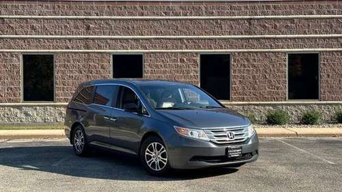 2012 Honda Odyssey EX-L: ONLY ONE OWNER LOADED w/DVD & NAVI & SU for sale in Madison, WI