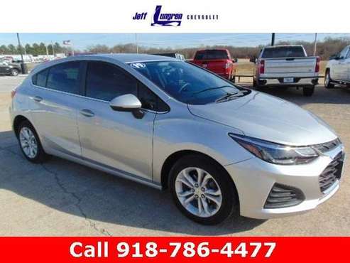 2019 Chevy Chevrolet Cruze LT hatchback Silver Ice Metallic - cars & for sale in Grove, AR