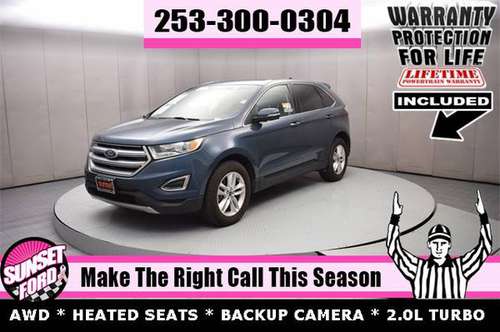 2016 Ford Edge SEL EcoBoost 2.0L Turbocharged AWD SUV CROSSOVER for sale in Sumner, WA