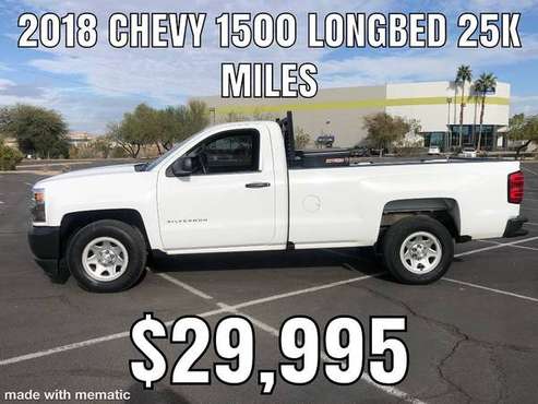 2018 Chevy Silverado 1500 Long Bed Work Truck - - by for sale in Phoenix, CA