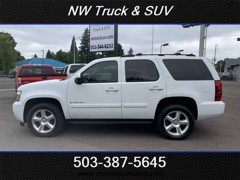 2007 CHEVY TAHOE LT 4X4 SPORTS UTILITY FFV 5.3L 4WD AUTOMATIC for sale in Milwaukee, OR