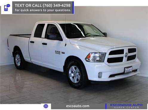 2017 Ram 1500 Truck Dodge Express Quad Cab - - by for sale in Escondido, CA