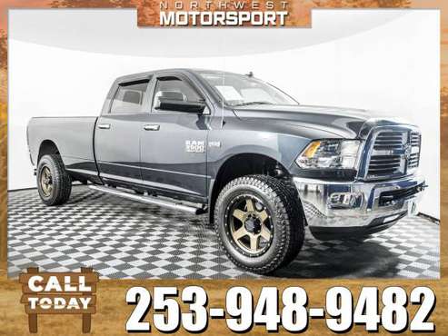 *LEATHER* 2015 *Dodge Ram* 3500 Big Horn 4x4 for sale in PUYALLUP, WA