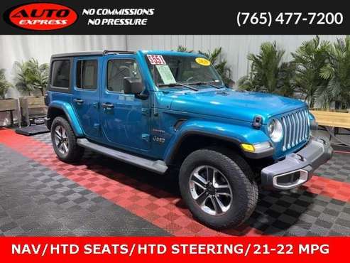 2020 Jeep Wrangler Unlimited Sahara for sale in Lafayette, IN