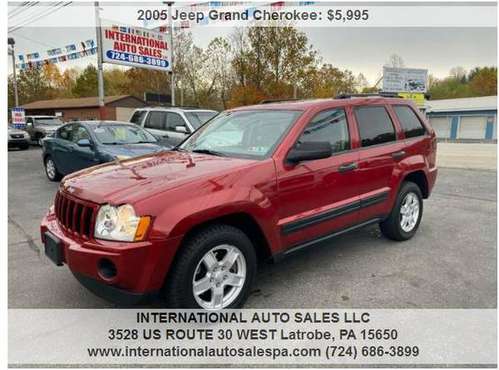 2005 JEEP GRAND CHEROKEE - cars & trucks - by dealer - vehicle... for sale in Latrobe, PA