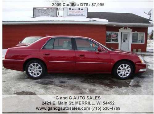 2009 Cadillac DTS Premium Luxury 4dr Sedan 153027 Miles - cars & for sale in Merrill, WI