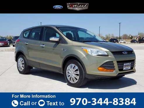 2013 Ford Escape S suv Green - - by dealer - vehicle for sale in Loveland, CO