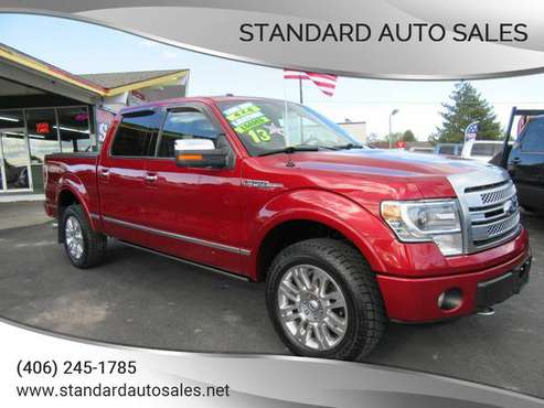 2013 Ford F-150 Platinum 4X4 Supercrew Loaded!!! for sale in Billings, MT