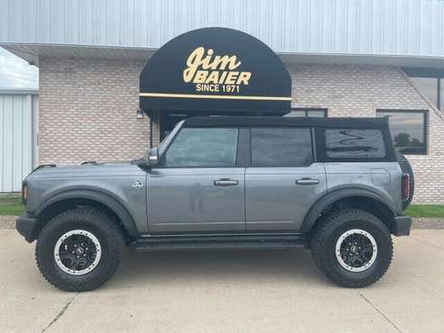 2022 Ford Bronco Outer Banks Advanced 4-Door 4WD for sale in Fort Madison, IA