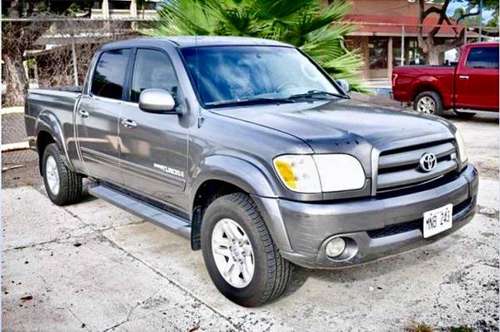 2005 TOYOTA TUNDRA 4x4 DOUBLE CAB LIMITED V8 (CALL DK ) - cars &... for sale in Kahului, HI