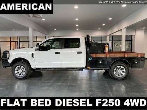 2018 Ford F-250 Super Duty FLAT BED DIESEL TRUCK 4WD FORD F250 4X4... for sale in Gladstone, OR