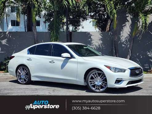 388/mo - 2018 Infiniti Q50 Q 50 Q-50 30t LUXE Sedan 4D FOR ONLY for sale in Miami, FL