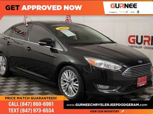 206/mo - 2018 Ford Focus Titanium - - by dealer for sale in Gurnee, IL