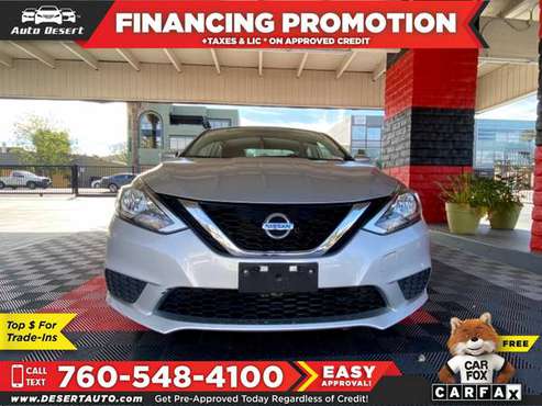 2017 Nissan Sentra S Only $199/mo! Easy Financing! - cars & trucks -... for sale in Palm Desert , CA