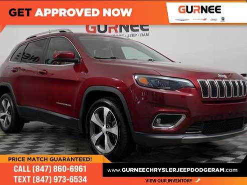 261/mo - 2019 Jeep Cherokee Limited - - by dealer for sale in Gurnee, IL