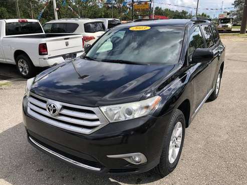 2013 TOYOTA HIGHLANDER 3RD ROW! FINANCING FOR ALL CREDIT TYPES! for sale in CRAWFORDVILLE, FL 32327, FL