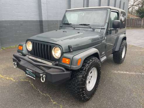 2004 Jeep Wrangler 4x4 4WD Sport 2dr SUV - - by dealer for sale in Lynnwood, WA