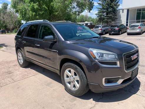 2015 GMC ACADIA SLE/LEATHER/3 ROWS - - by dealer for sale in Colorado Springs, CO