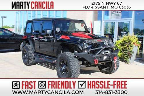 2016 JEEP WRANGLER UNLIMITED BACKCOUNTRY- GUARANTEED FINANCING for sale in Florissant, MO