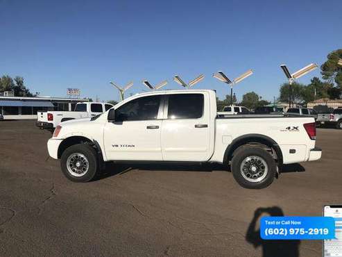 2011 Nissan Titan Crew Cab PRO-4X Pickup 4D 5 1/2 ft - Call/Text for sale in Glendale, AZ