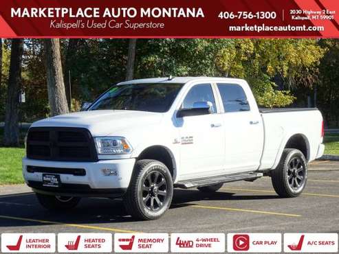 2018 RAM 2500 CREW CAB 4x4 4WD Truck Dodge LARAMIE PICKUP 4D 6 1/3 for sale in Kalispell, MT