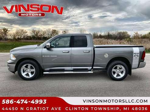 2012 RAM 1500 4WD Quad Cab 140.5 Big Horn - cars & trucks - by... for sale in Clinton Township, MI