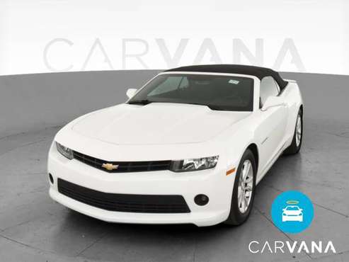 2014 Chevy Chevrolet Camaro LT Convertible 2D Convertible White - -... for sale in Atlanta, CA