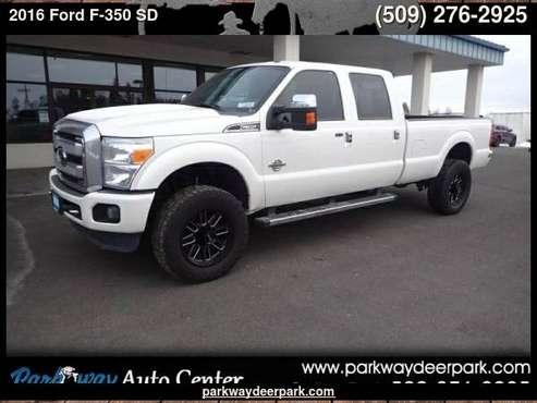 2016 Ford F-350 SD Lariat Crew Cab Long Bed 4WD - - by for sale in Deer Park, WA