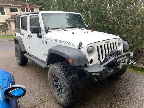2014 Jeep Wrangler Unlimited Rubicon 4x4 Hardtop 3 Lift 35 Tires for sale in Hillsboro, OR