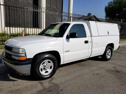 2002 CHEVY SILVERADO 1500 UTILITY BED 145K MILES CLEAN TITLE TAGS 2020 for sale in Compton, CA