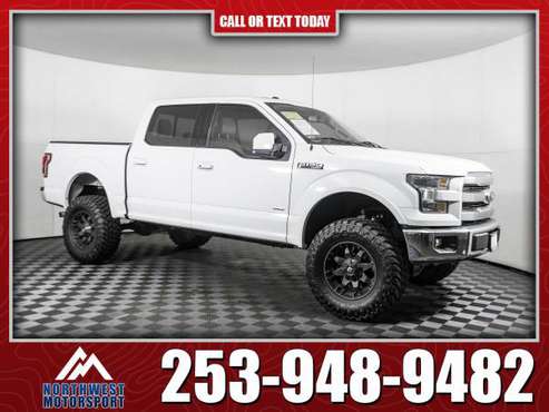 Lifted 2016 Ford F-150 Lariat RWD - - by dealer for sale in PUYALLUP, WA