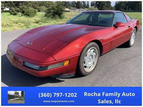 1992 Chevrolet Chevy Corvette Hatchback Coupe 2D - $0 Down With... for sale in Sequim, WA